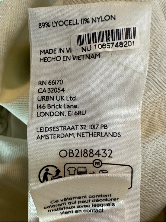 Free People Grunge 90s Cargo Rough Riding Maxi Skirt Birch Neutral Large Bella - Picture 12 of 13